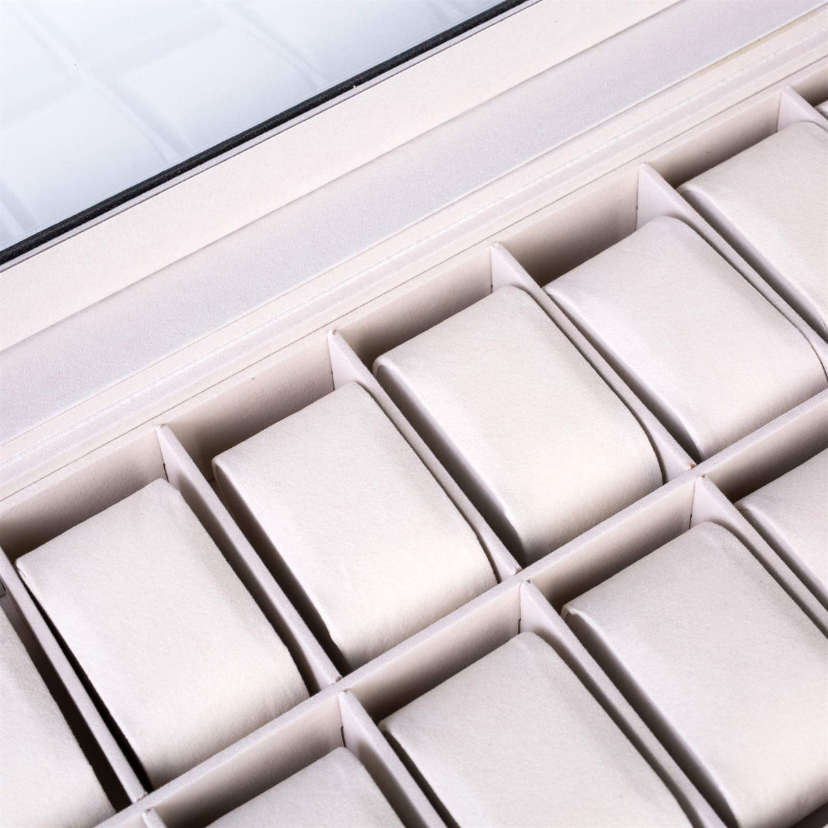 Portable Watch Box 24 Slot Leather Jewelry Tray Travel Watch - Wegi King Official Imagery - 5