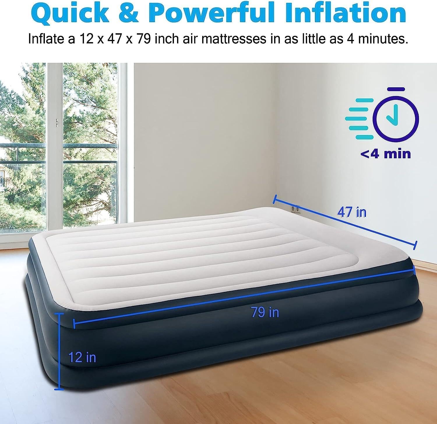 Motorenbau Electric Air Pump for Inflatables,Portable Quick-Fill Air P - View 7