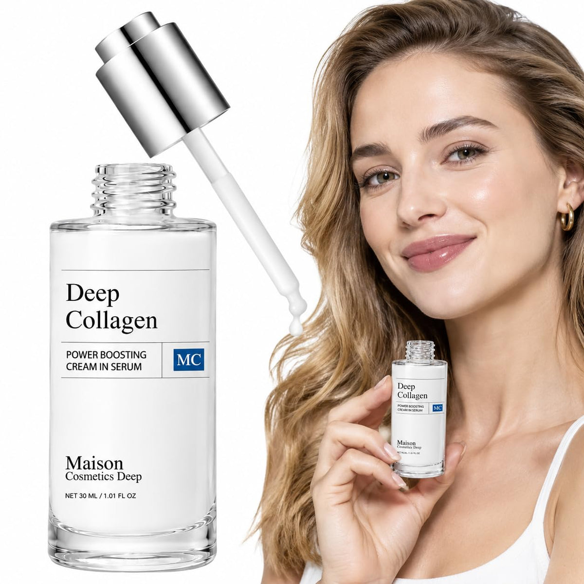 1PCSMaison Cosmetics Deep Collagen Maison Korean Cosmetics - Maison Cosmetics Deep Official Imagery - 2