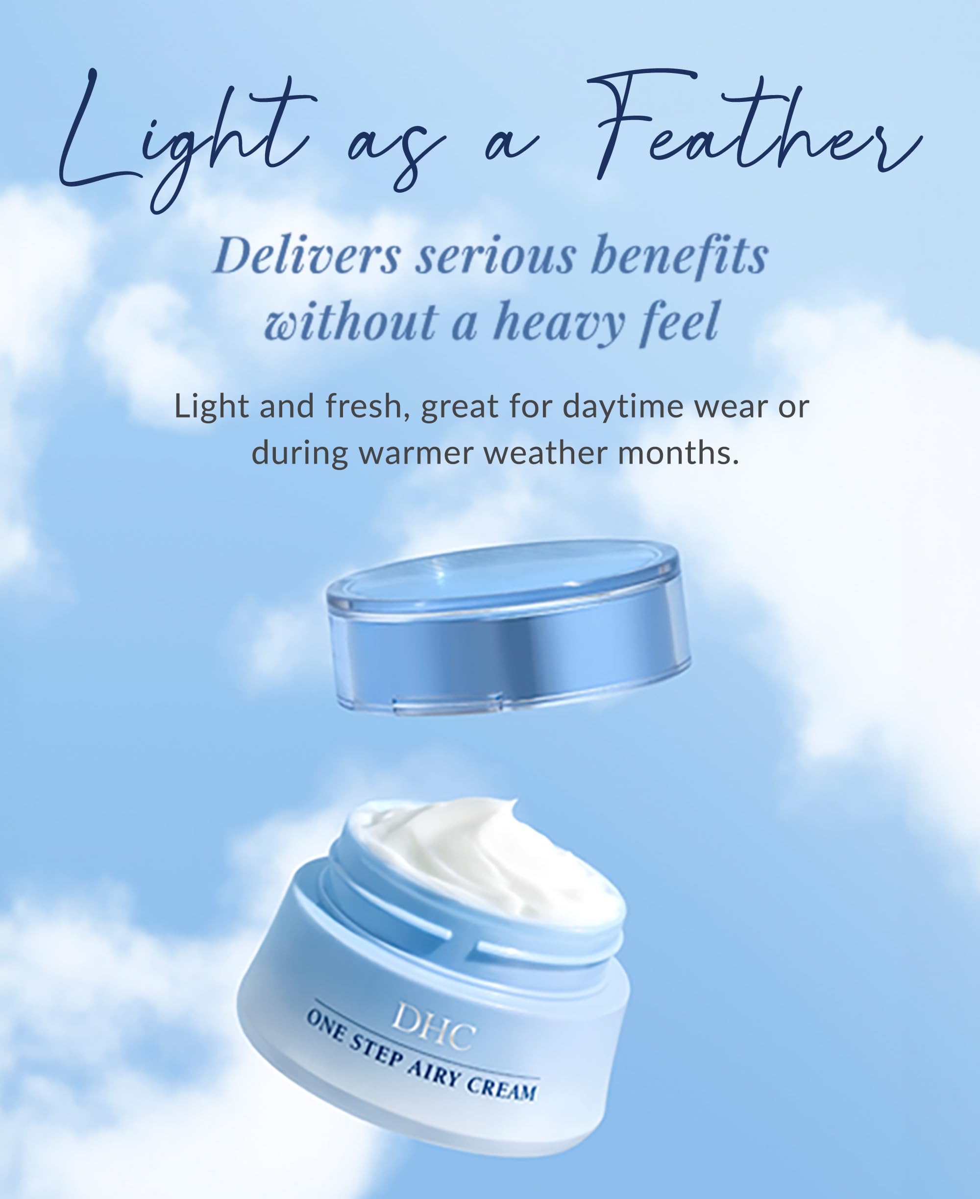 DHC One Step Airy Cream, 1.7 oz. Net wt.