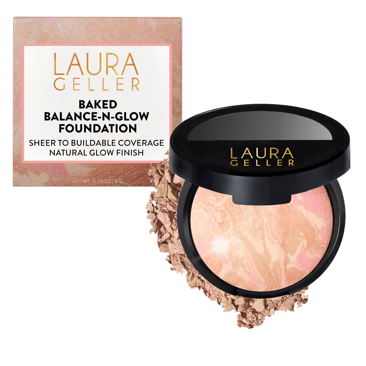 LAURA GELLER Baked Balance n Glow Illuminating Powder - LAURA GELLER NEW YORK Official Imagery - 2