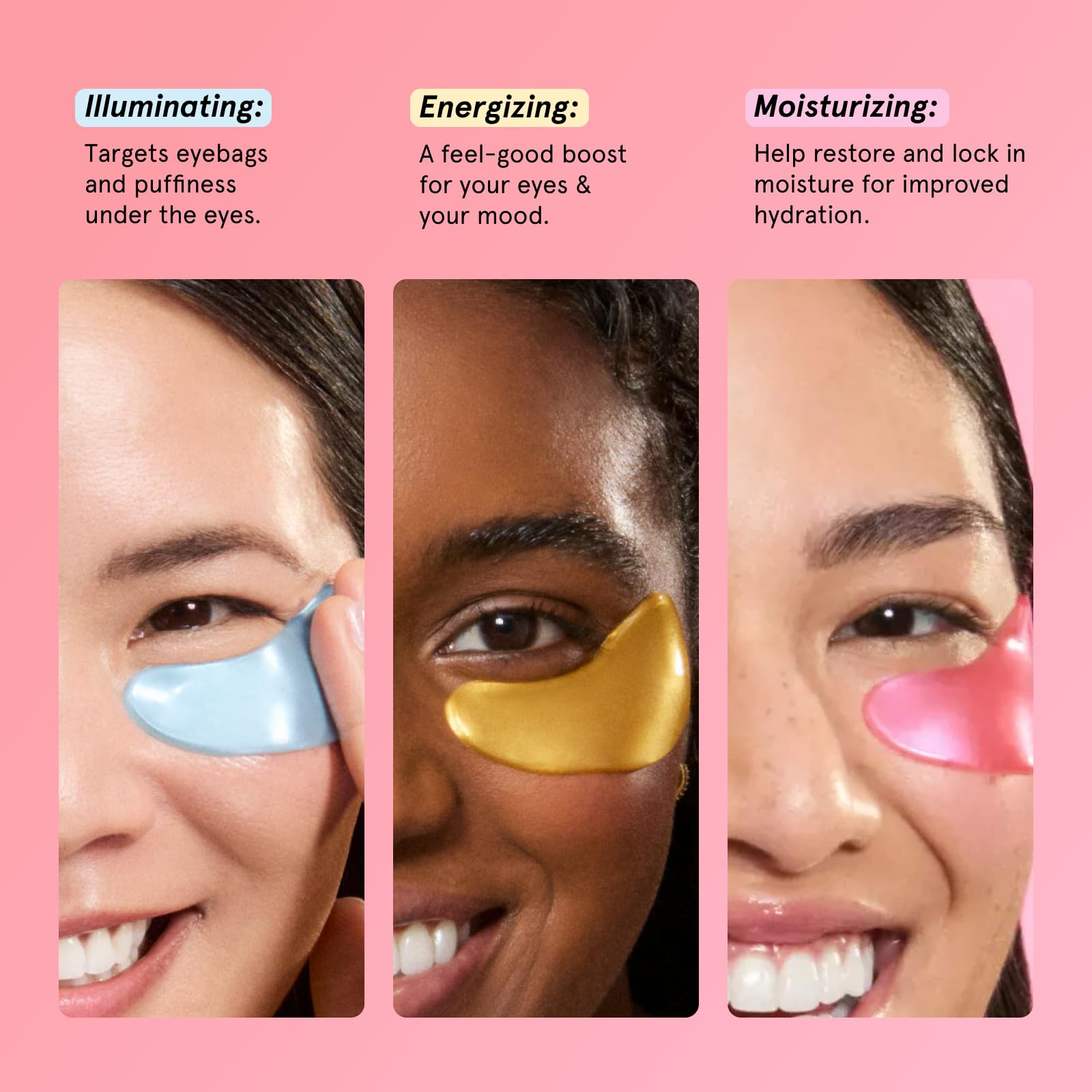 grace & stella Under Eye Patches Variety Pack - With 6 Colors - grace & stella Official Product View 7