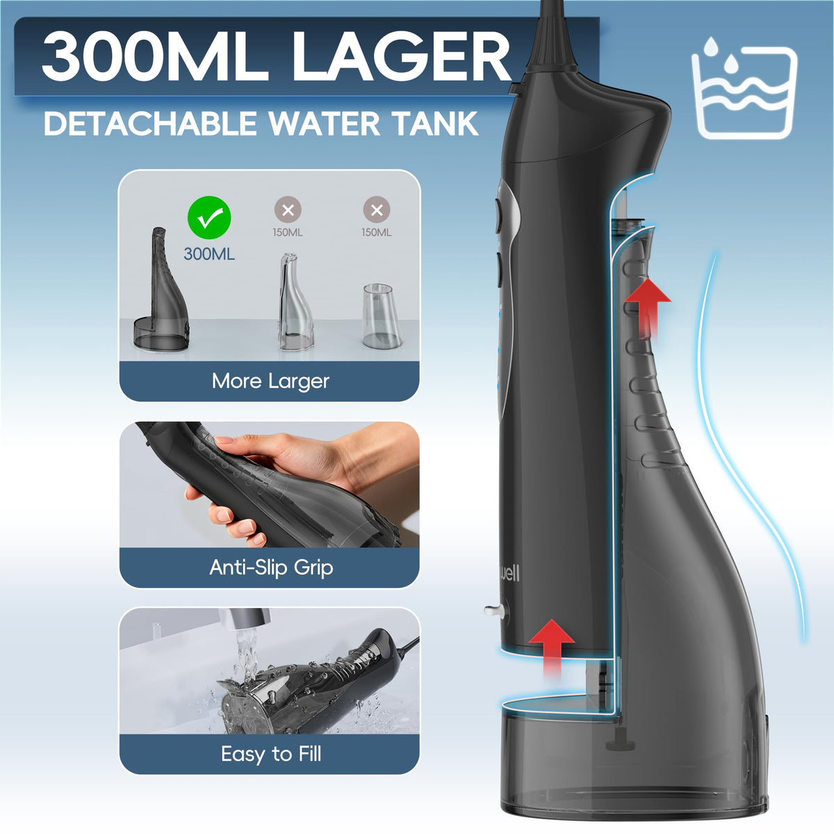 Water Flosser Mornwell Water Flossers for Teeth - mornwell Official Imagery - 5