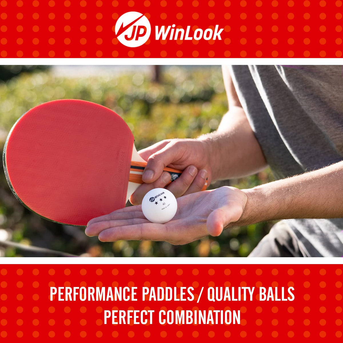 JP WinLook Ping Pong Paddles Sets - JP WinLook Official Imagery - 6
