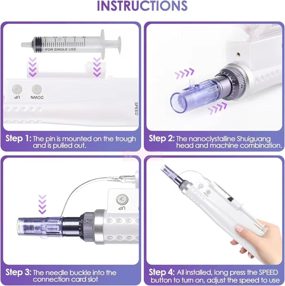 Elitzia Nano Crystal Skin Care Tools for Skin Rejuvenation - Elitzia Official Imagery - 4