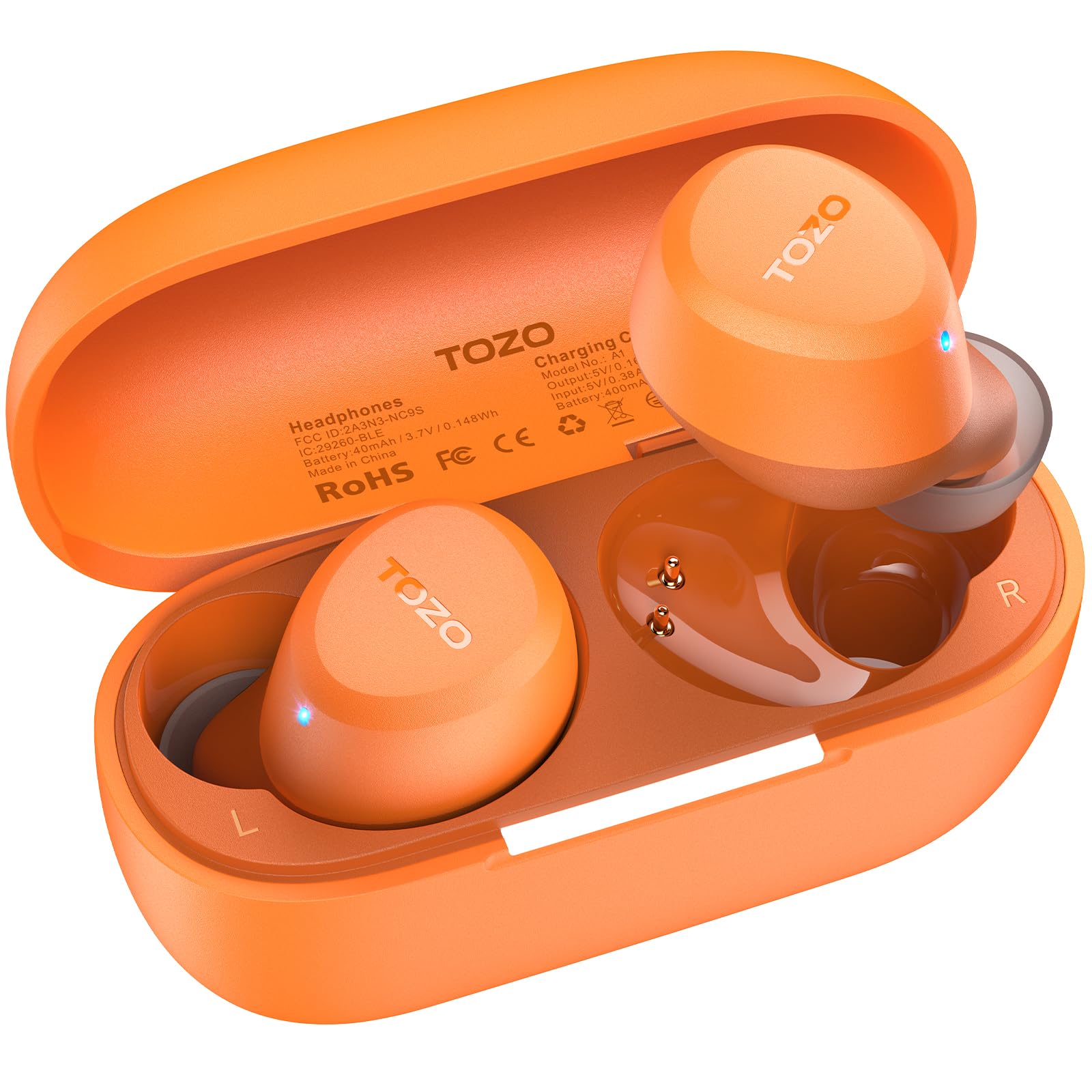 TOZO A1 Wireless Earbuds Bluetooth 5.3 Light Weight in Ear Headph - TOZO Official Product View 1