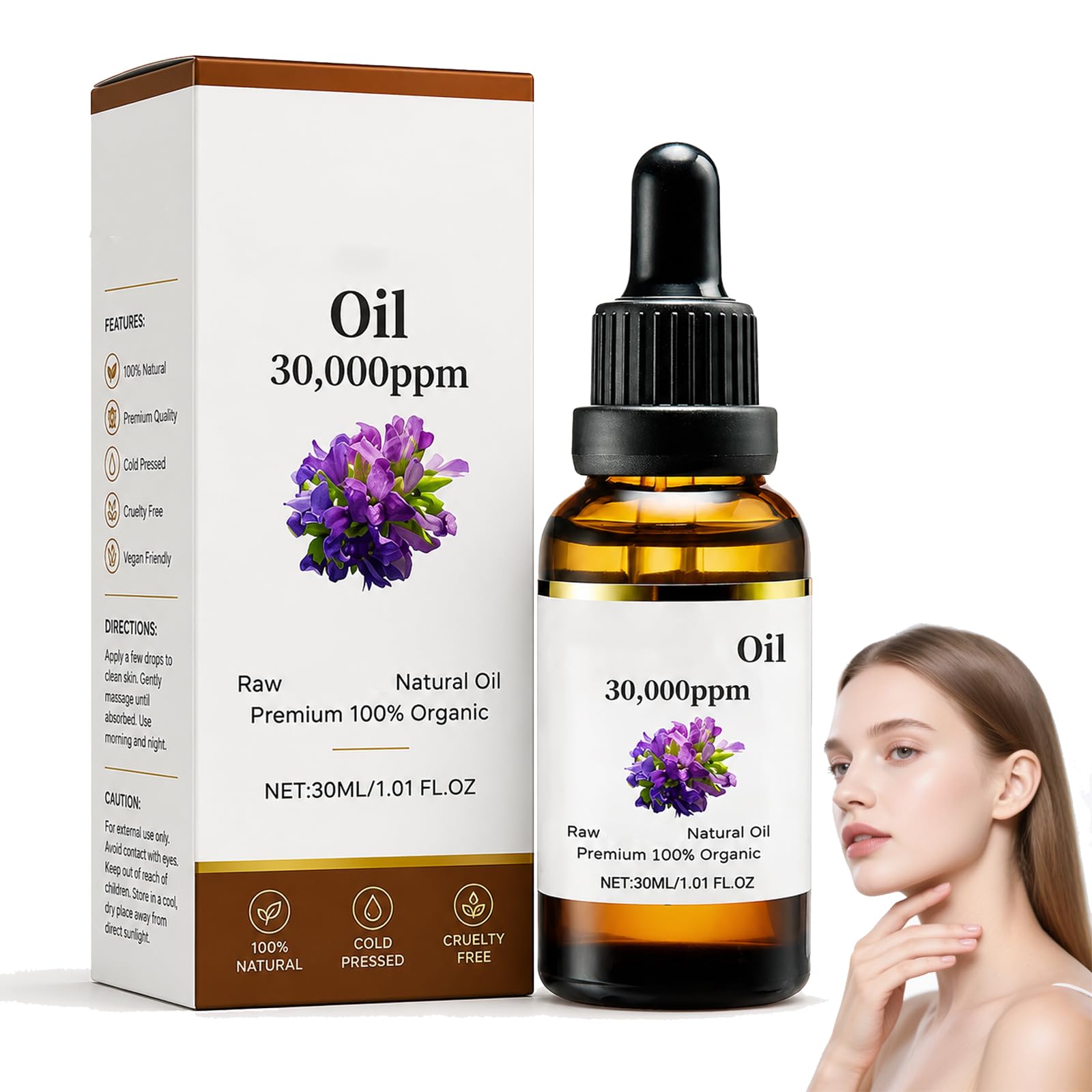 MYSQIHO Bakuchiol Oil Organic Cold Pressed of 30,000 PPM, New Advanced Serum - MYSQIHO Official Product View 2