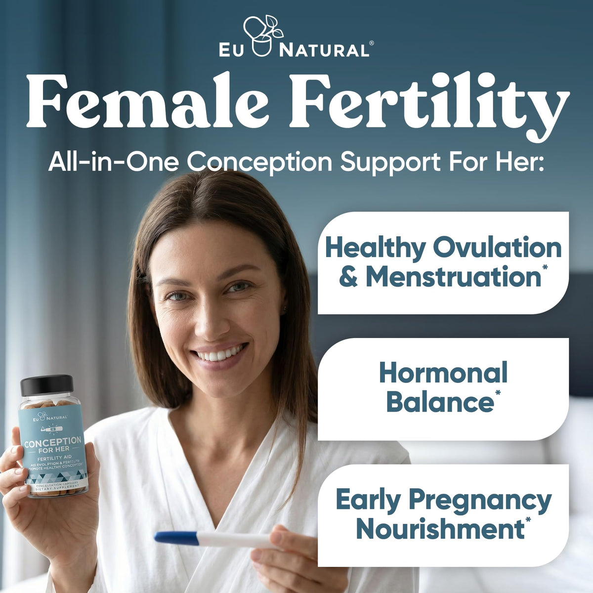 Eu Natural Conception for Her Fertility Supplements for - Eu Natural Official Imagery - 3