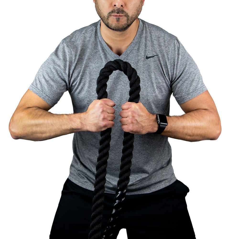 Crown Sporting Goods Battle Ropes Durable Poly Dacron Rope - Crown Sporting Goods Official Imagery - 4