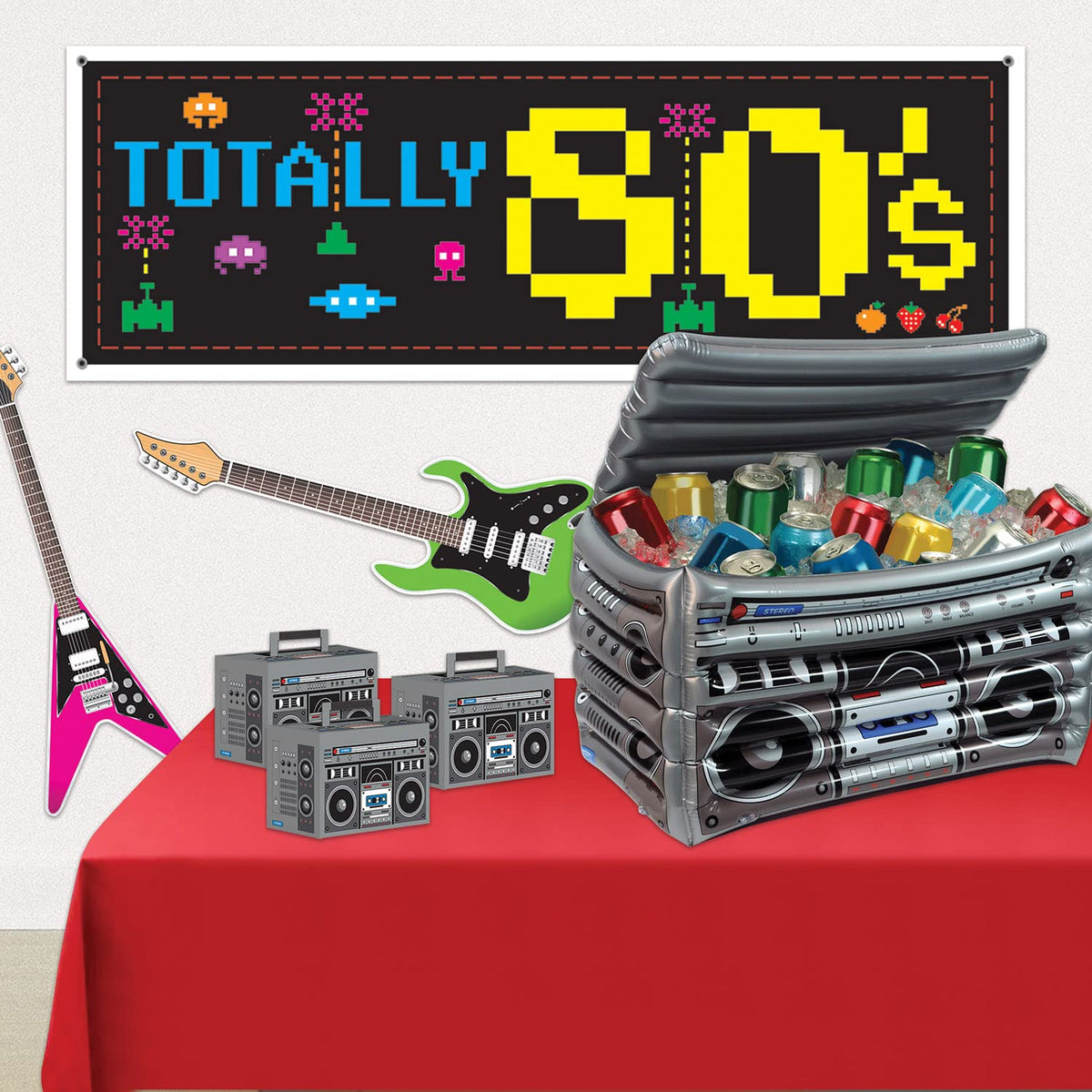 Beistle Inflatable Cooler 50 s 80 s Party Decorations Drink - Beistle Official Imagery - 7