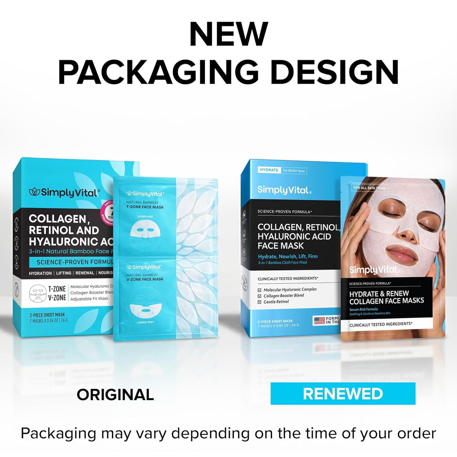 Collagen Facial Mask - SimplyVital