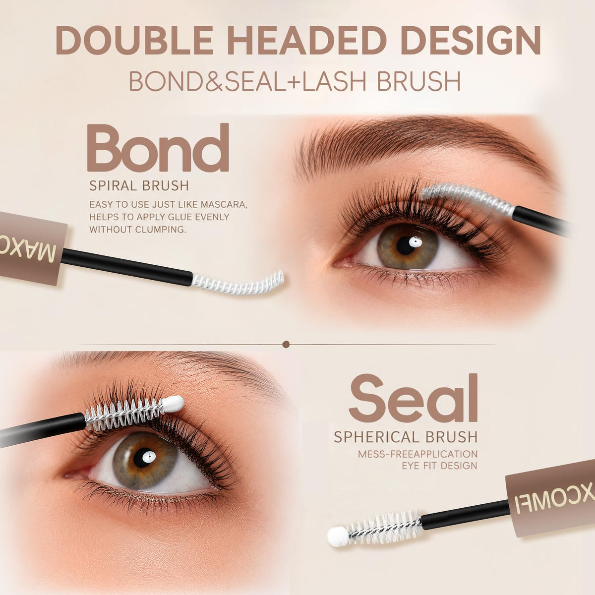 Spider Lash Clusters Breeze Lash Clusters Kit DD Curl Kylie - Maxcomfi Official Imagery - 4