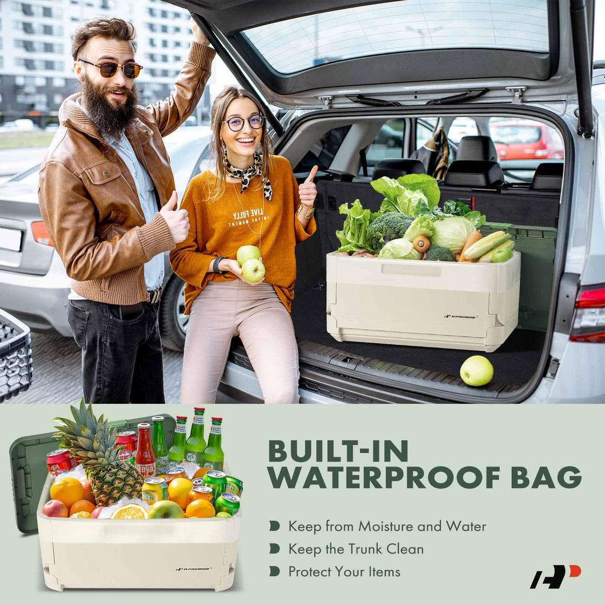 A Premium Multifunctional Foldable Trunk Organizer and - A-Premium Official Imagery - 8