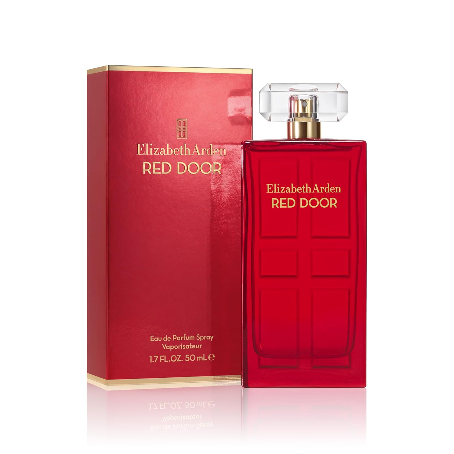 Elizabeth Arden Red Door floral perfume for women in 1.7 fl oz bottle, featuring notes of freesia and roses.