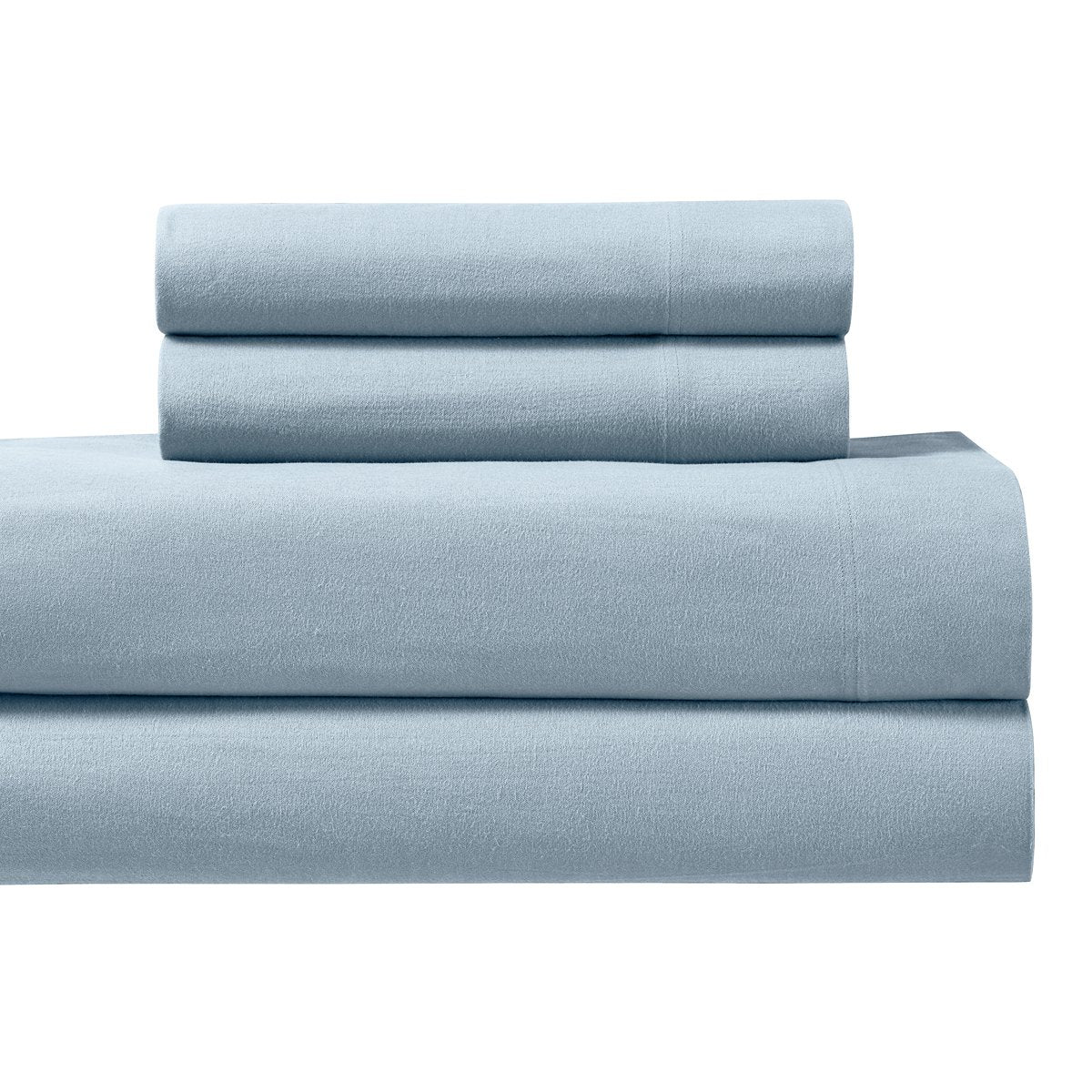 Royal Hotel Flannel Sheet Set 100% Cotton, Soft and Cozy, Twin - Product Imagery