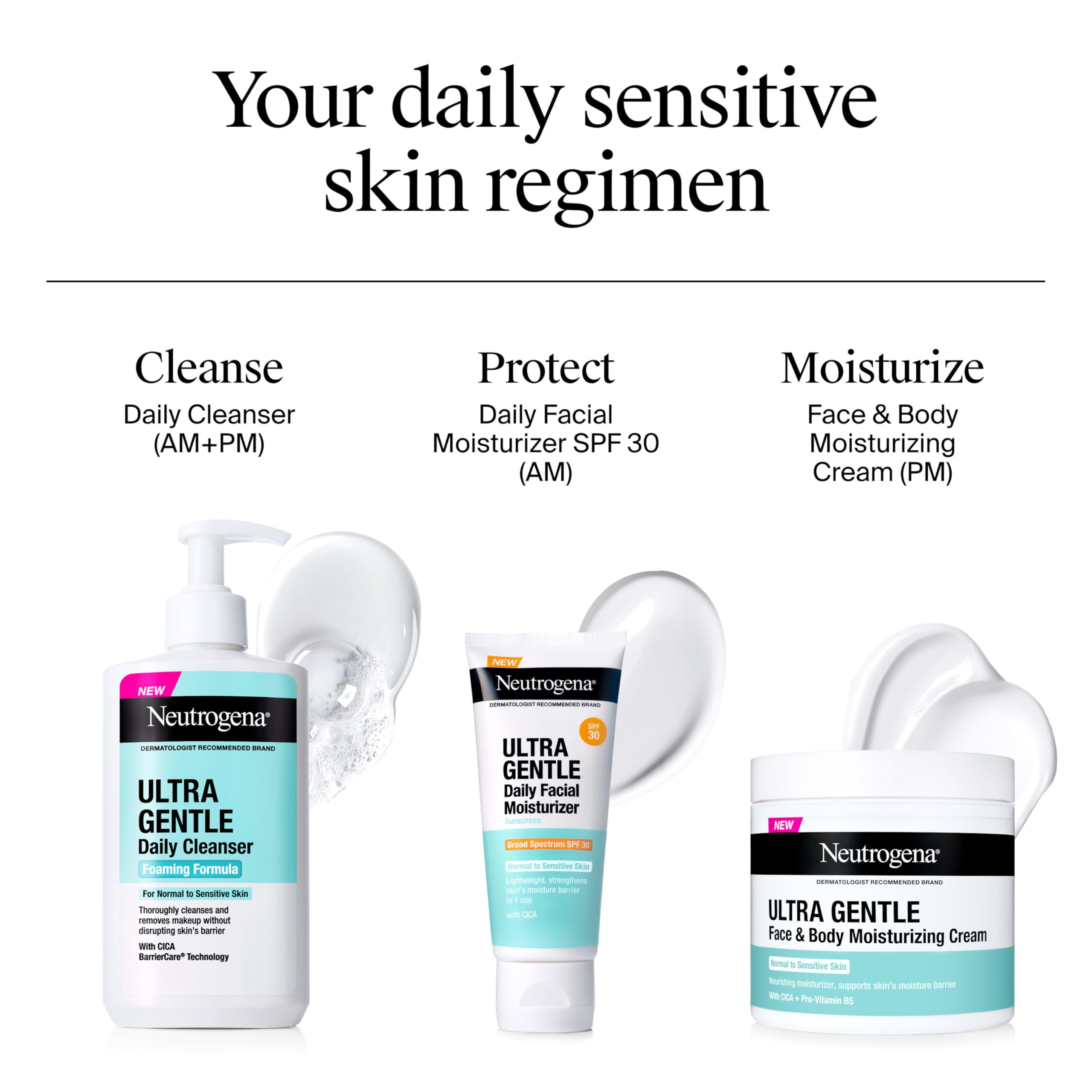 Elefair Tech Neutrogena Ultra Gentle Foaming Facial Cleanser, Fragrance Free, - Elefair Tech Official Product View 9