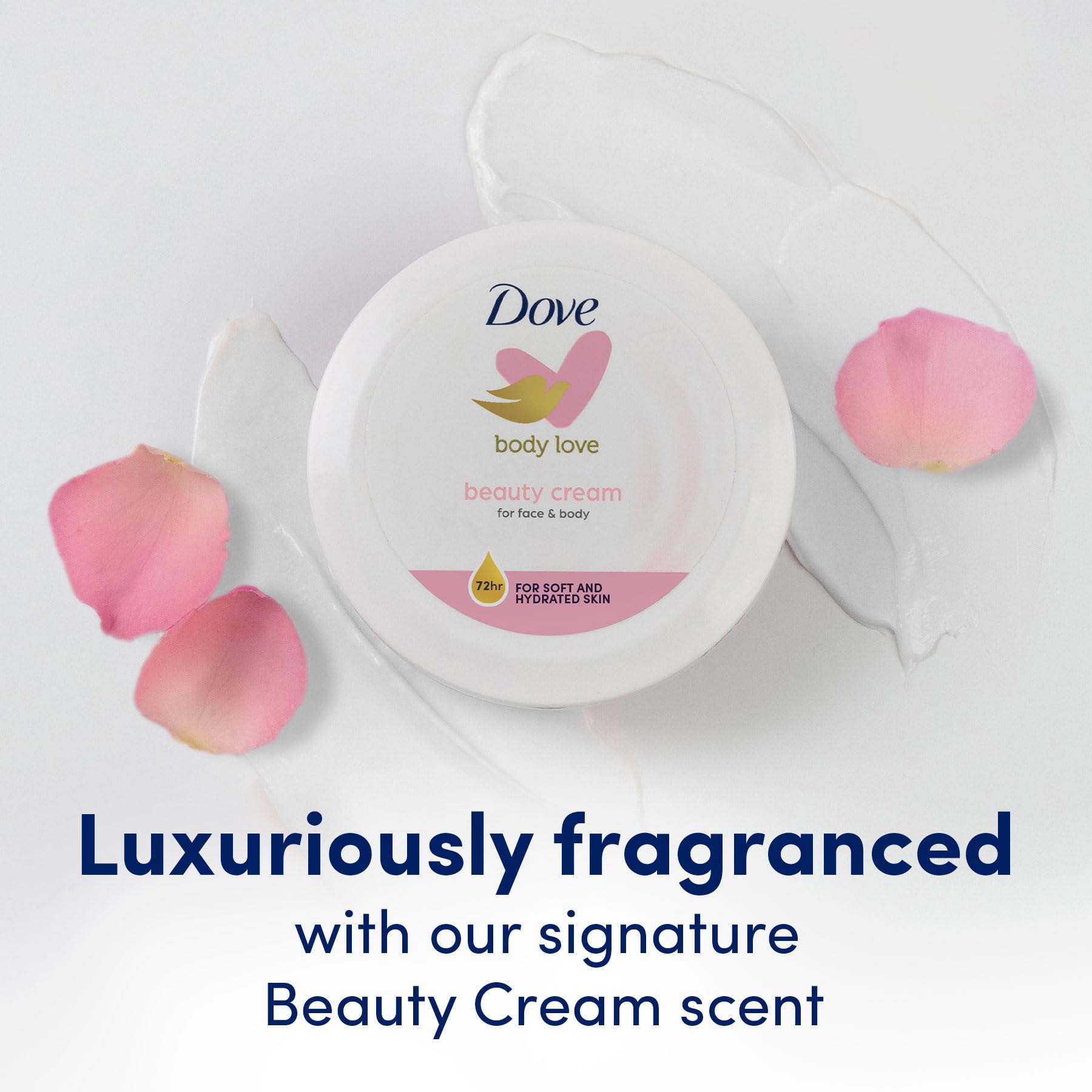 Dove Nourishing Body Care, Face, Hand, and Body Beauty Cream for - Dove
