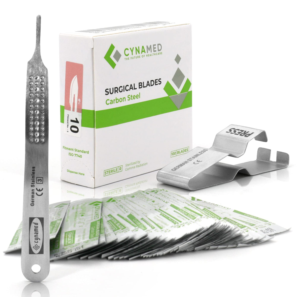 Cynamed 3 Piece Professional Dermaplaning Tool Kit - Cynamed Official Imagery - 2