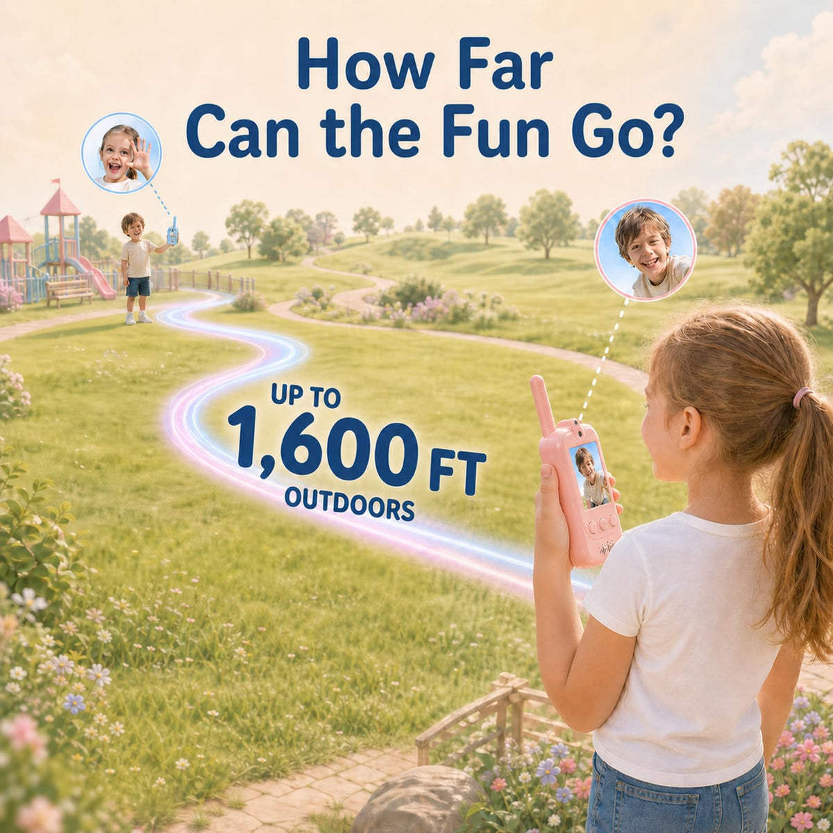 Video Walkie Talkies for Kids 2 Pack Real Time Video Voice - Minifly Official Imagery - 4