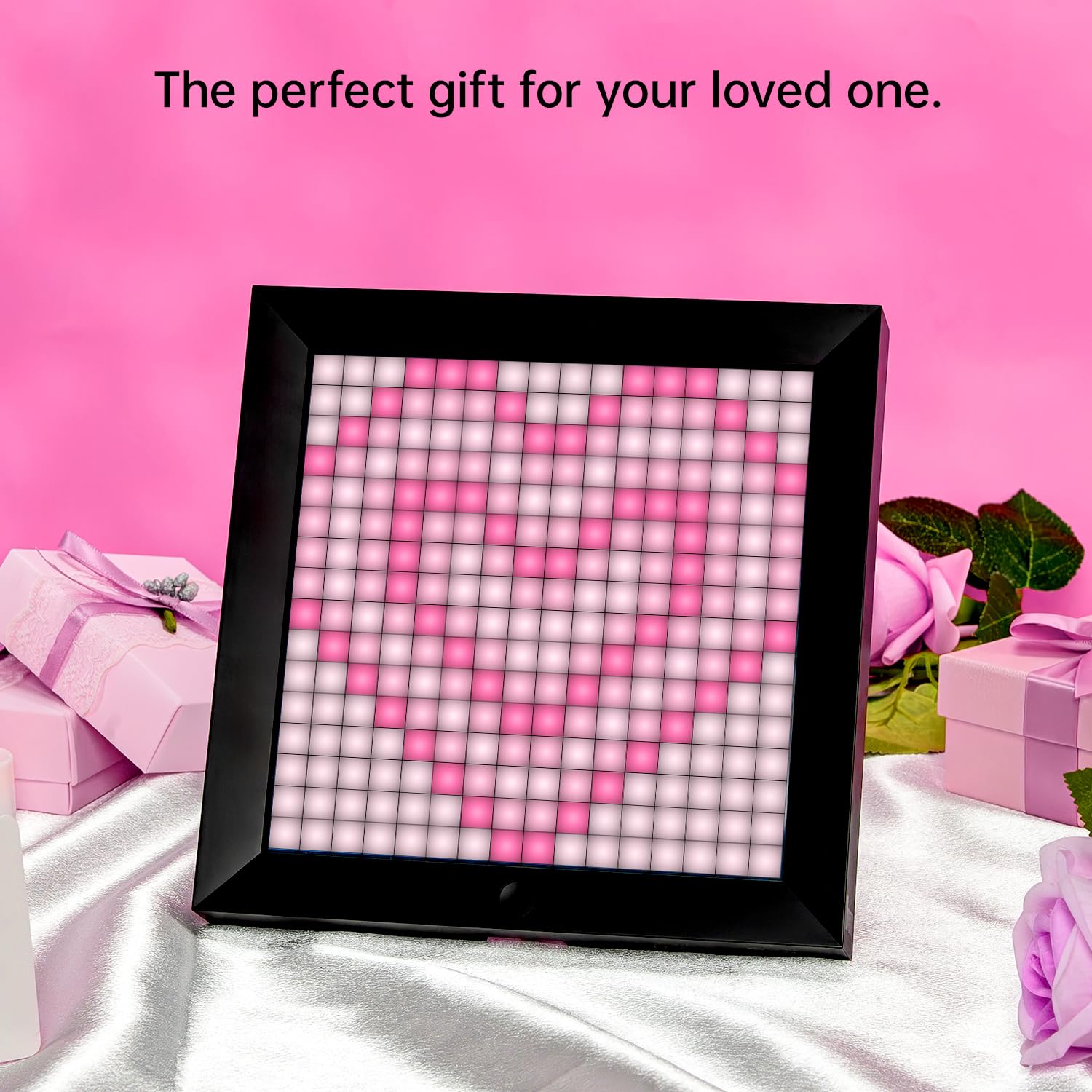 Divoom Pixoo - Pixel Art Digital Picture Frame with 16x16 LED Display APP Contro - Divoom Official Product View 5