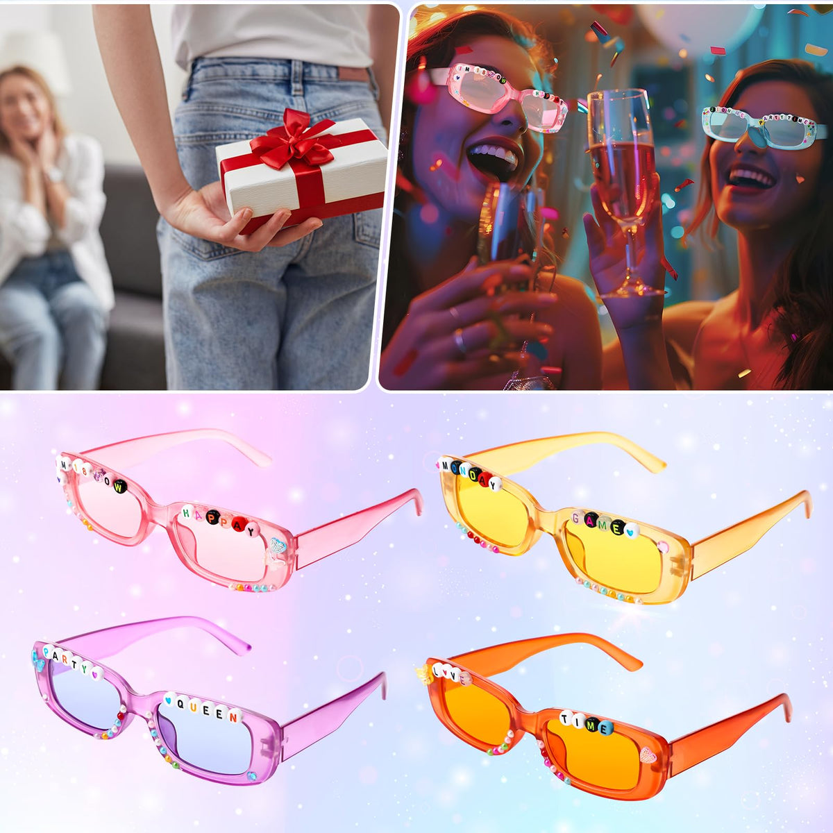 Relaxweex DIY Sunglasses Decorating Kit Popular Singer Party - Relaxweex Official Imagery - 6