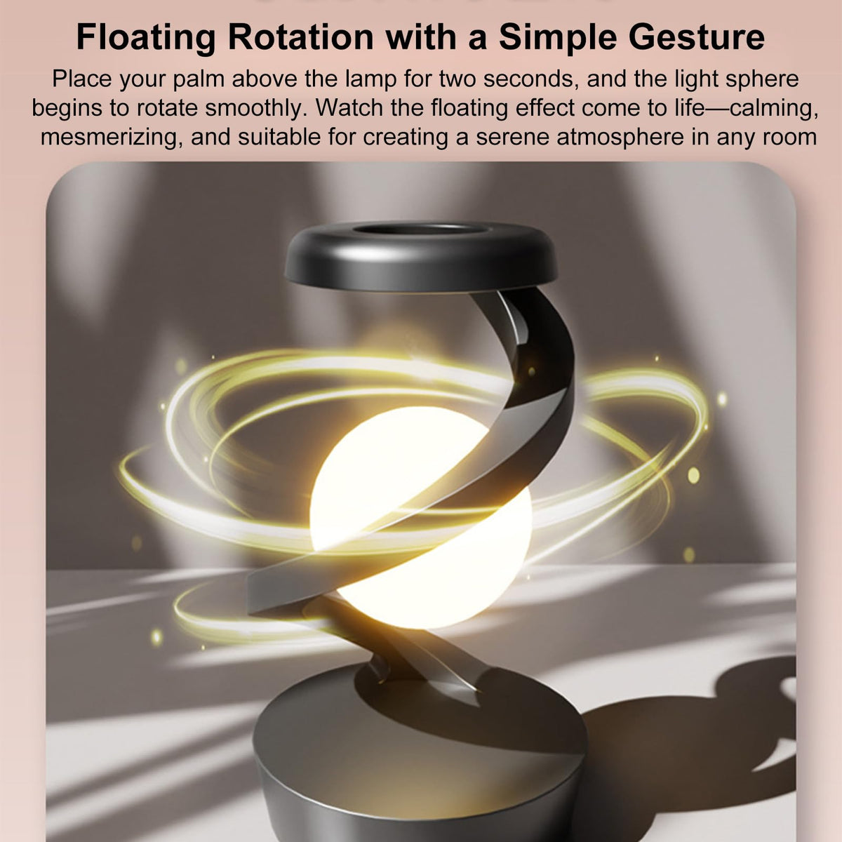 Karlak RGB Floating Lamp Hand Gesture Control Table Lamp - Karlak Official Imagery - 4