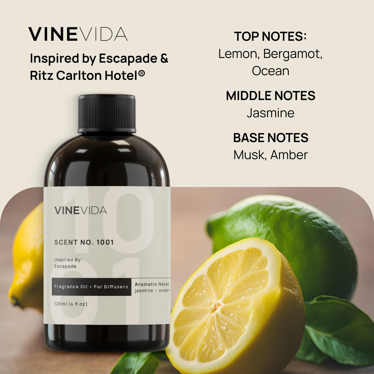 VINEVIDA Studio Waterless Diffuser and 3 Hotel Fragrance - VINEVIDA Official Imagery - 5