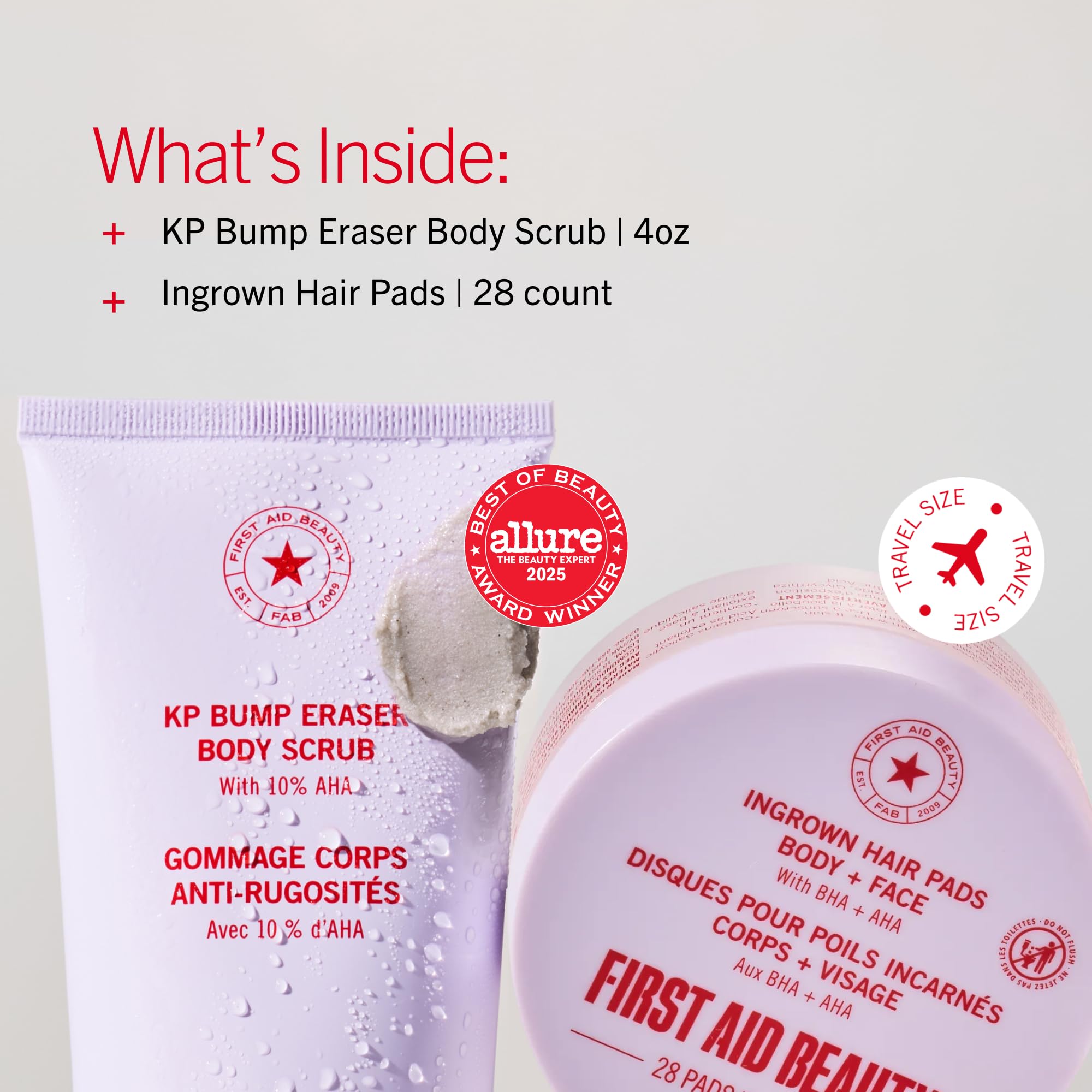 First Aid Beauty Smooth Skin Body Bestsellers Set 2 Piece - Elefair Store Official Product Imagery - 3