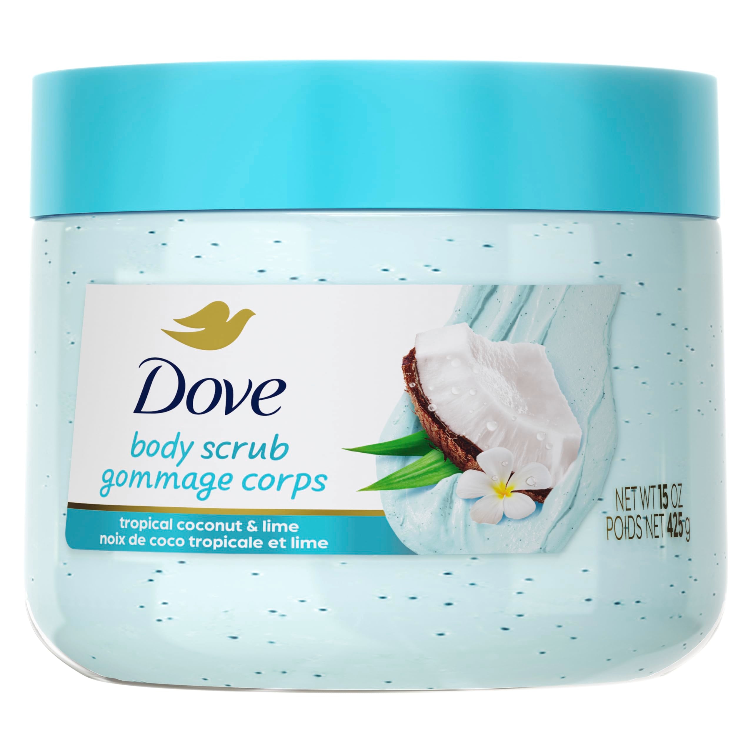 Elefair Tech Dove Body Scrub - Coconut & Lime & pH Balanced Whipped T - Elefair Tech Official Product View 2