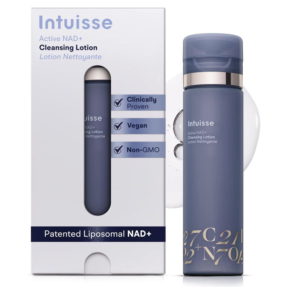 Active NAD Micellar Cleansing Lotion Makeup Remover 100ml - Intuisse Official Imagery - 2