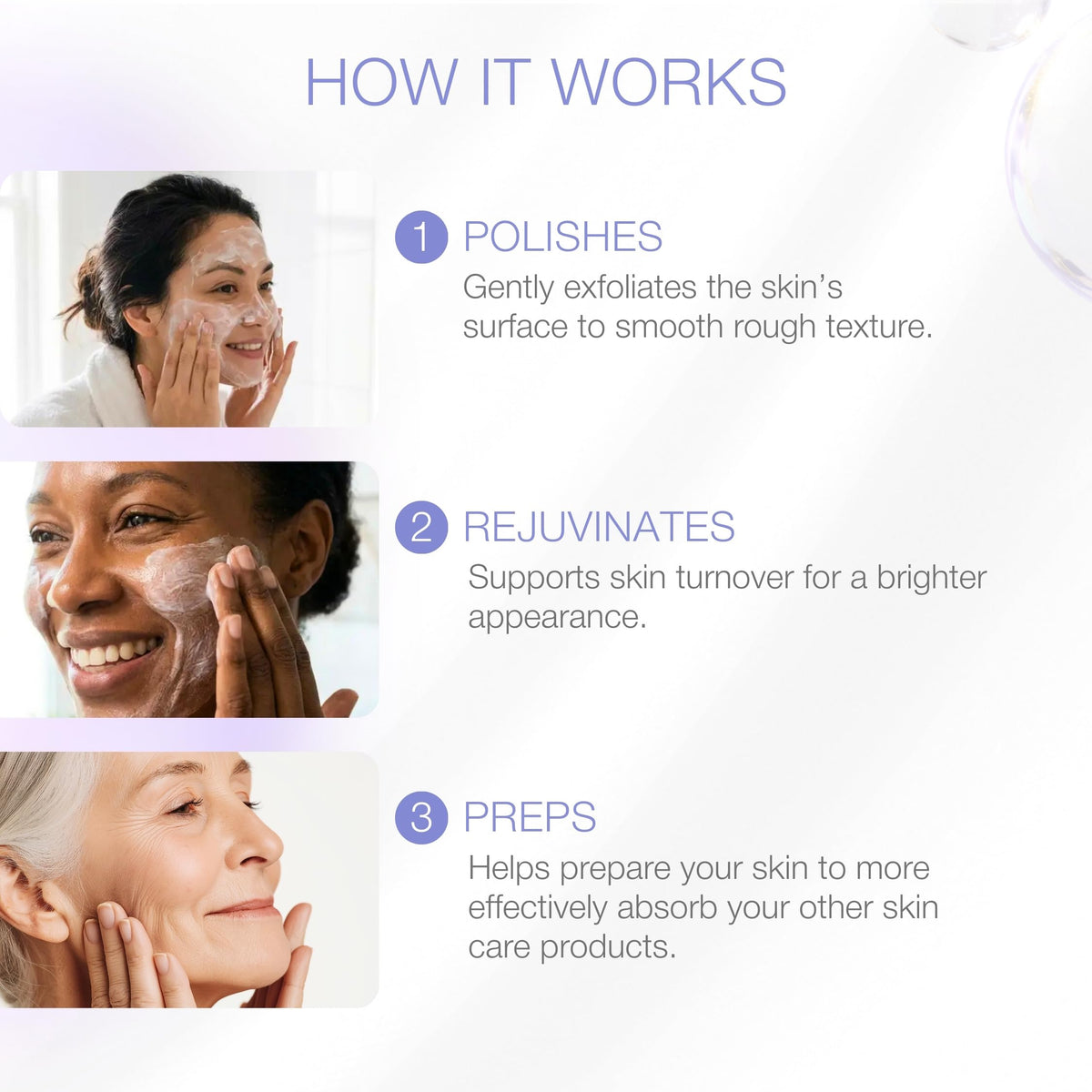 YOUN Beauty Wash Off Exfoliating Face Wash by Dr Anthony - YOUN Beauty Official Imagery - 4
