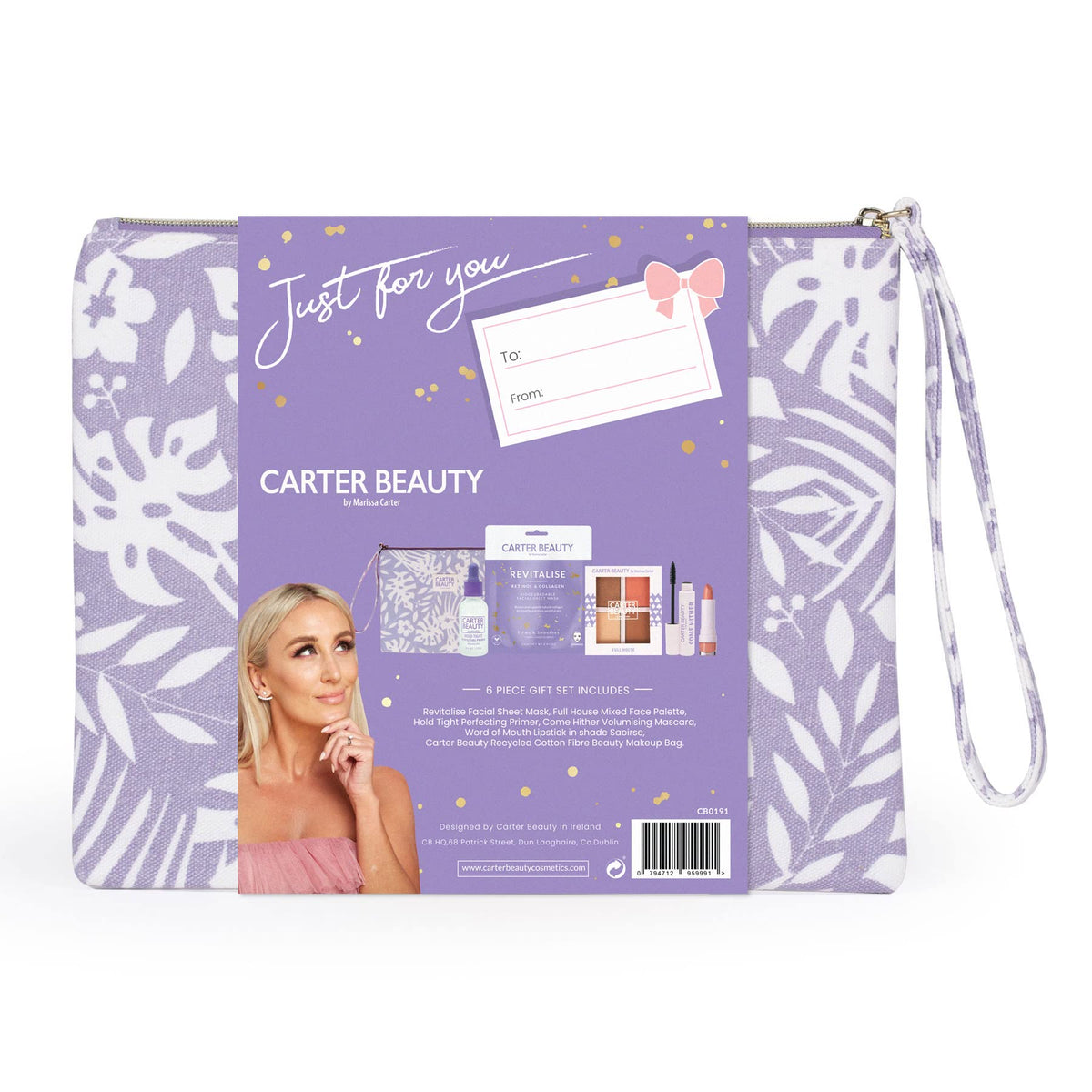 Carter Beauty Just For You Set for Women 6 Pc - Carter Beauty Official Imagery - 5