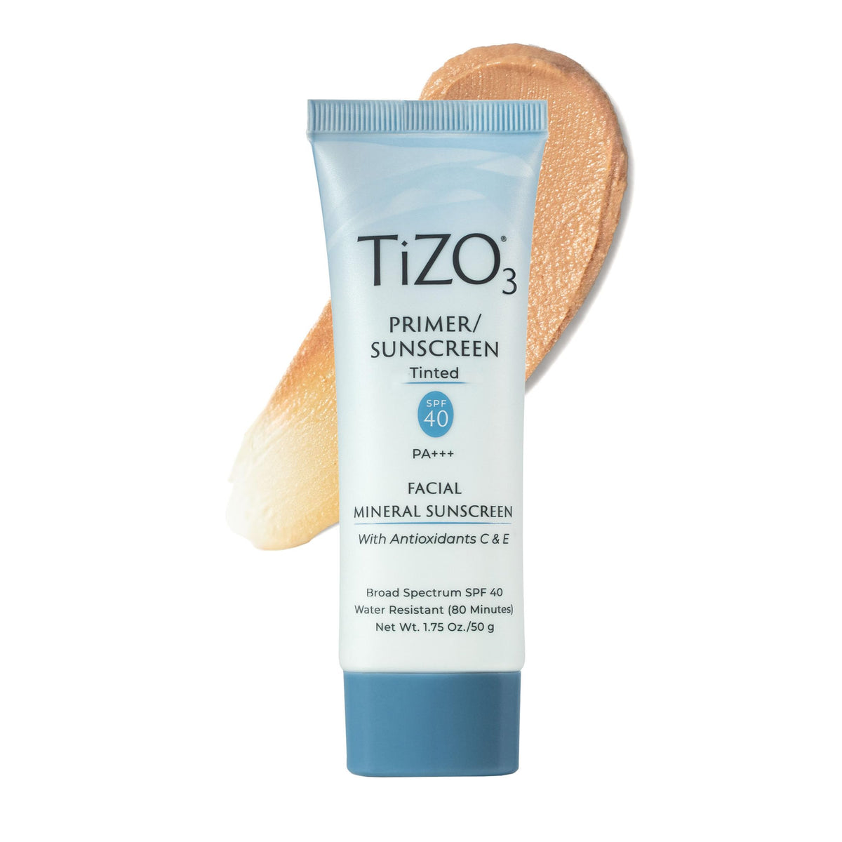 TiZO3 Facial Mineral Sunscreen and Primer Tinted Broad - TIZO Official Imagery - 1