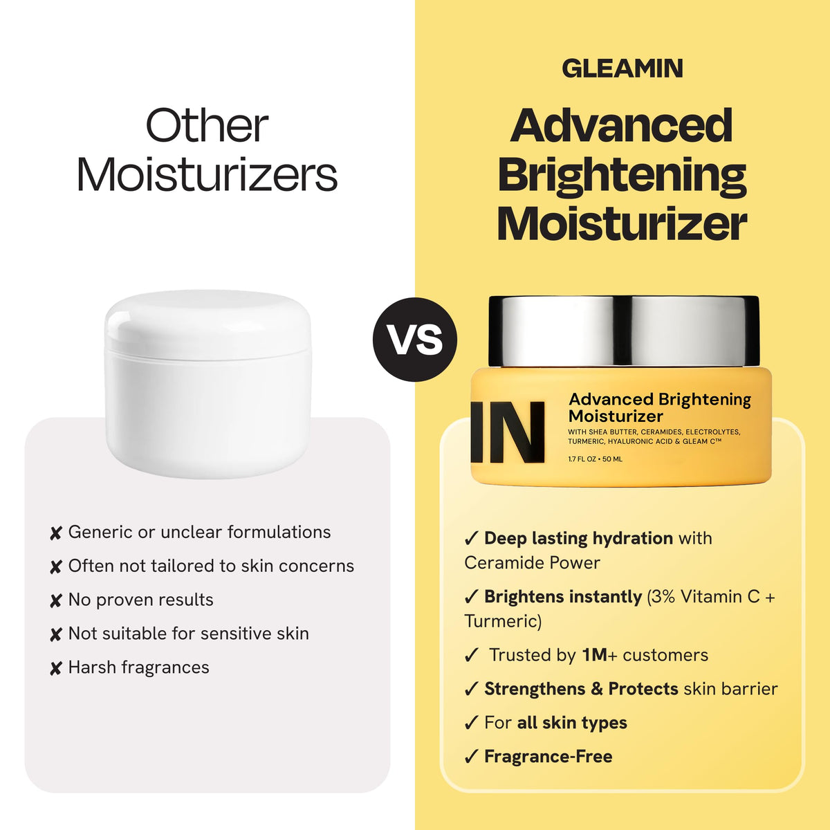 Gleamin Advanced Brightening Moisturizer 1 7fl oz Facial - Gleamin Official Imagery - 7