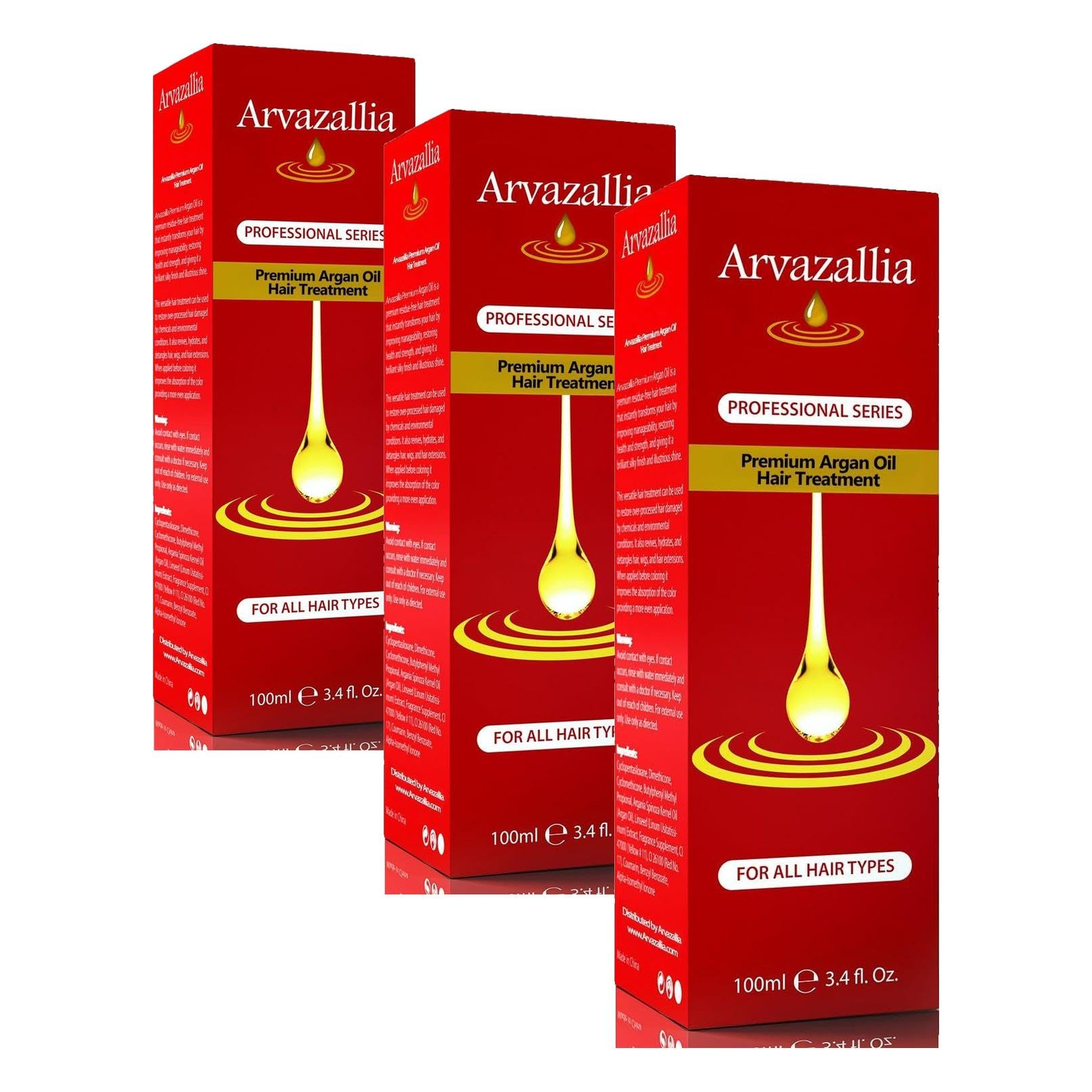 Arvazallia Argan Oil for Hair Treatment Leave in Treatment & Conditioner - Arvazallia Official Product View 5