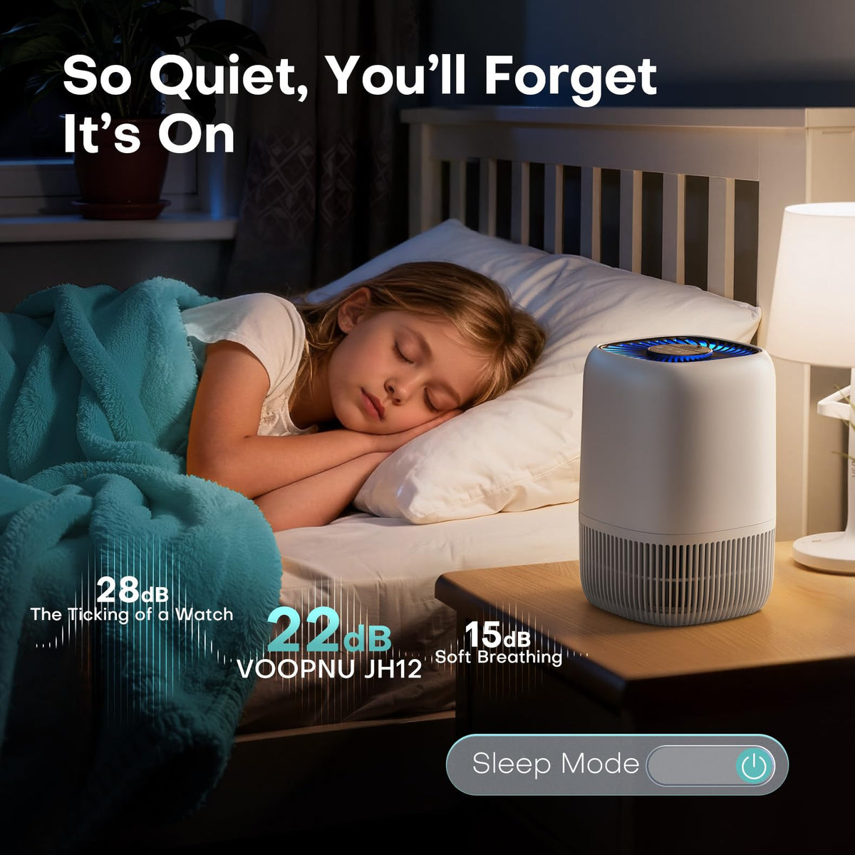 VOOPNU Air Purifiers for Home High Efficiency Filter Up to - VOOPNU Official Imagery - 5
