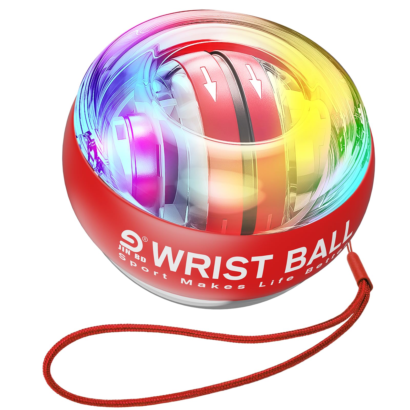 JIN BD Wrist Trainer Ball Auto-Start Gyroscopic Forearm Exerciser Gyro - View 10