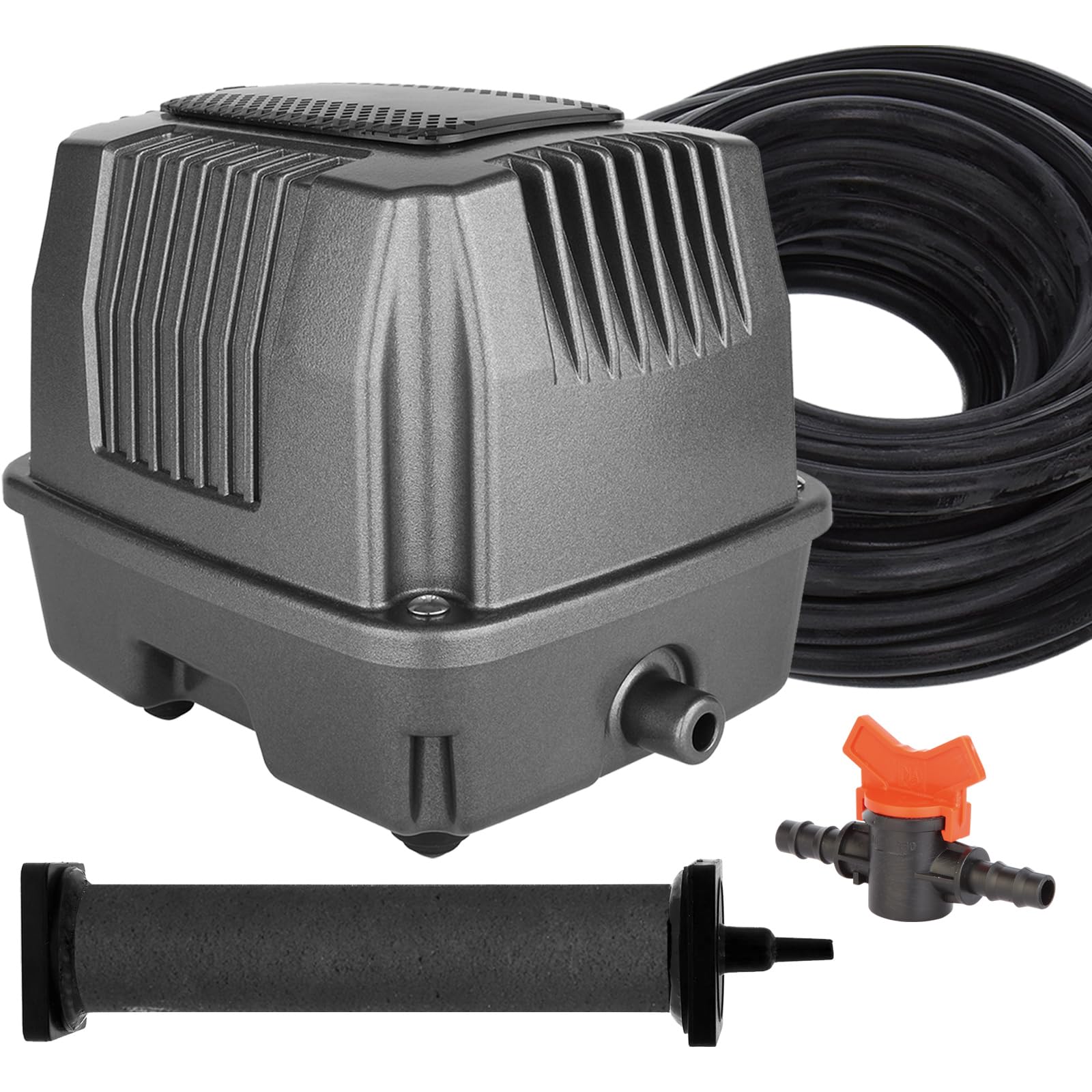AquaMiracle Koi Pond Aerator Pond Air Pump with Self-Sinking Airl - AquaMiracle Official Product View 1