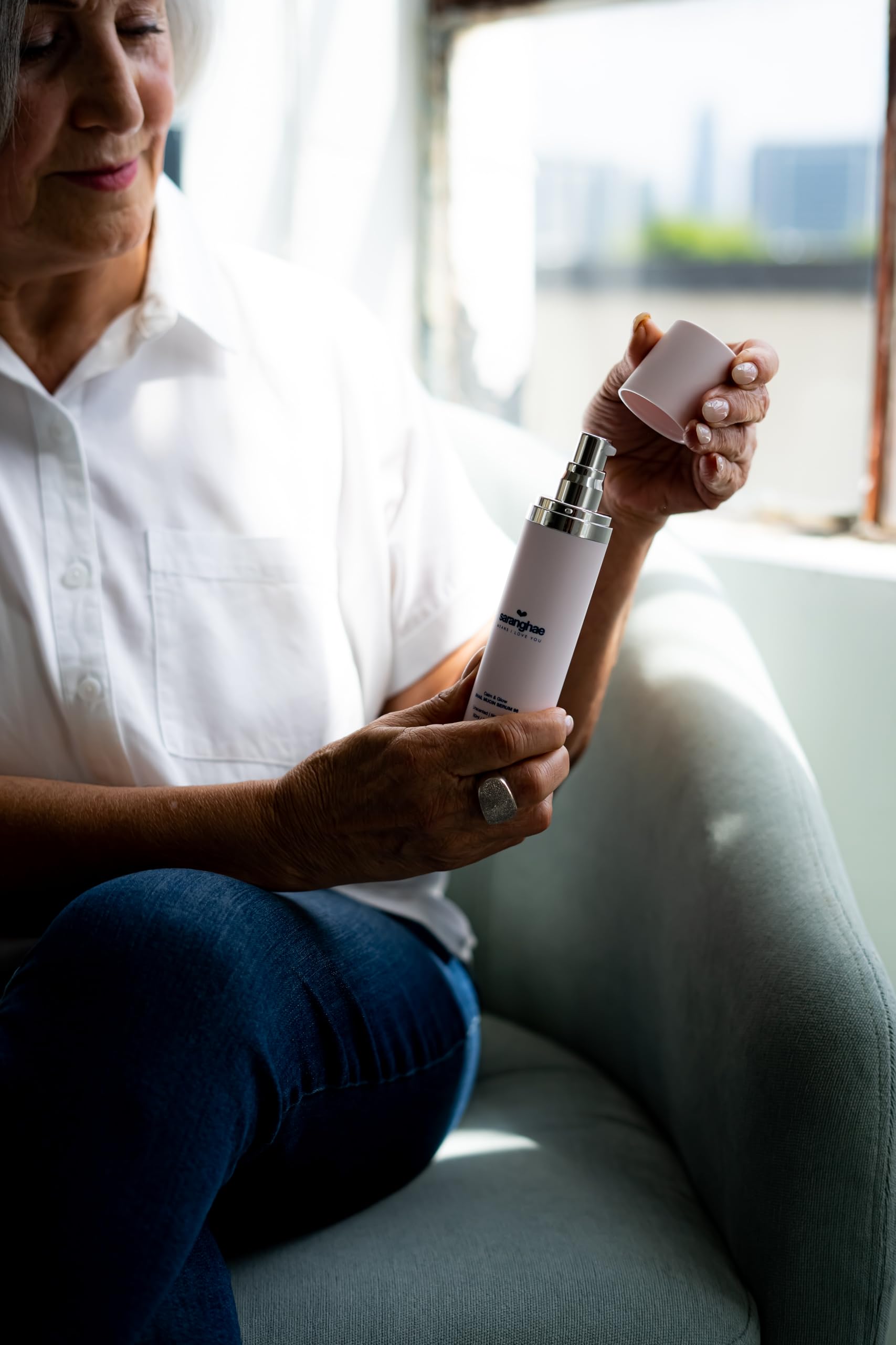 Saranghahe Snail Mucin Serum for Face with Niacinamide - Saranghae Means I Love You
