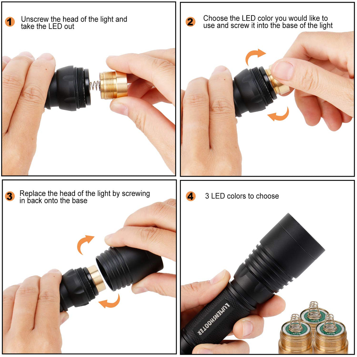 S2plus Premium Scope Mounted Hunting Light Kit - LUMENSHOOTER Official Imagery - 4