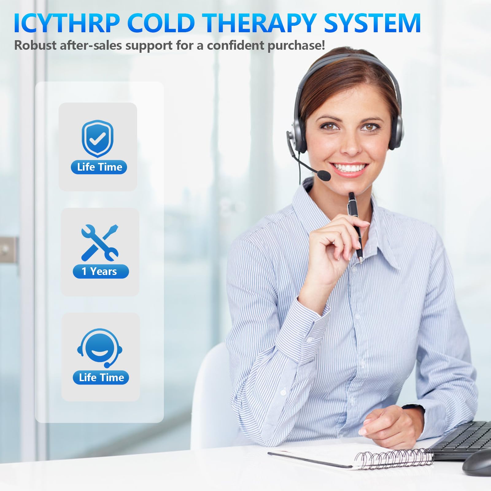 ICYTHRP Ankle Ice Machine – Programmable Cold Therapy