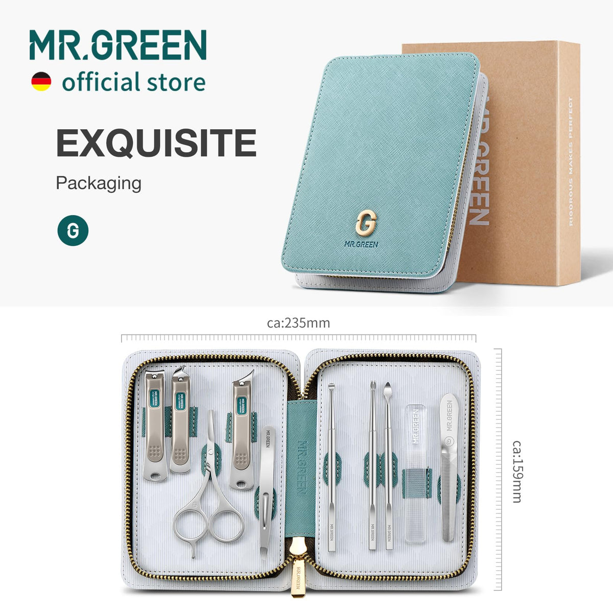 MR GREEN Fashion Imprint Manicure Sets Professional Nail - MR.GREEN Official Imagery - 7