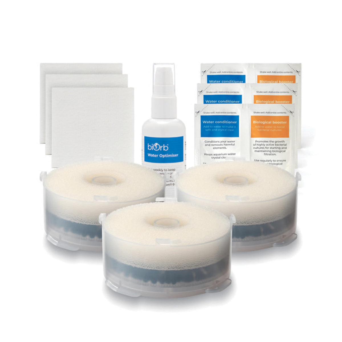 biOrb Service Kit x3 Plus Water Optimizer with 3 Service - biOrb Official Imagery - 2