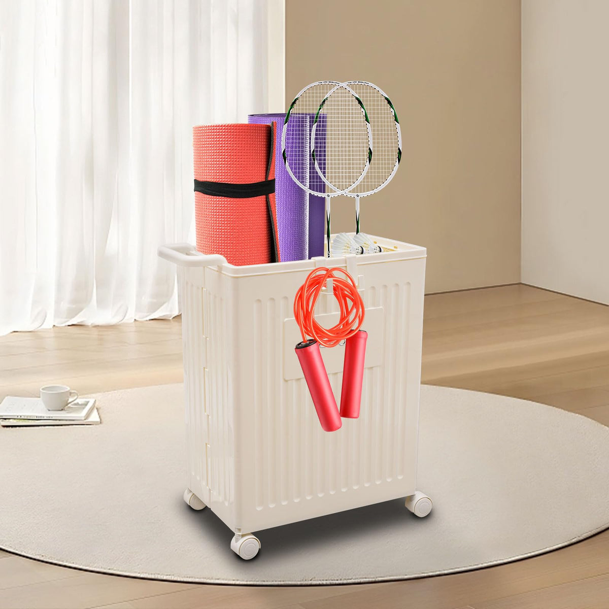 Removable Storage Box Storage Organizer Collapsible Storage - RIAHNEAH Official Imagery - 6