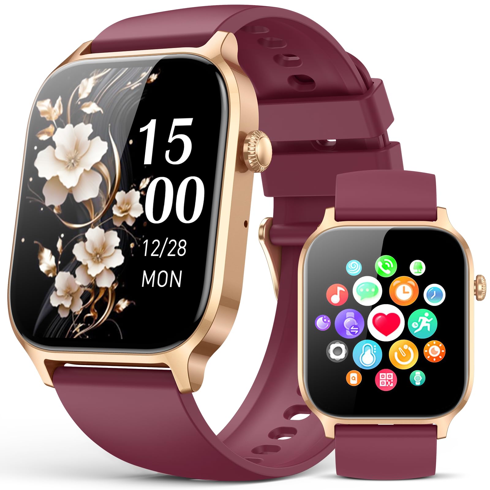 Smart Watches for Women Men, Fitness Tracker Watch with 110 - Product Imagery