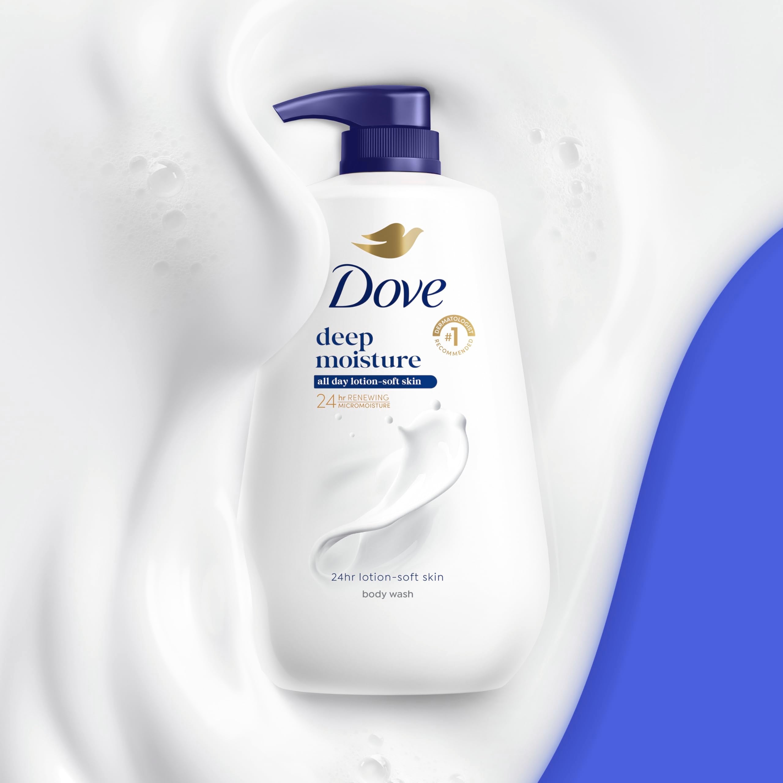 Dove Body Wash Body Wash Deep Moisture 30.6 oz Pump, Sulfate Free - Elefair Tech Official Product View 6