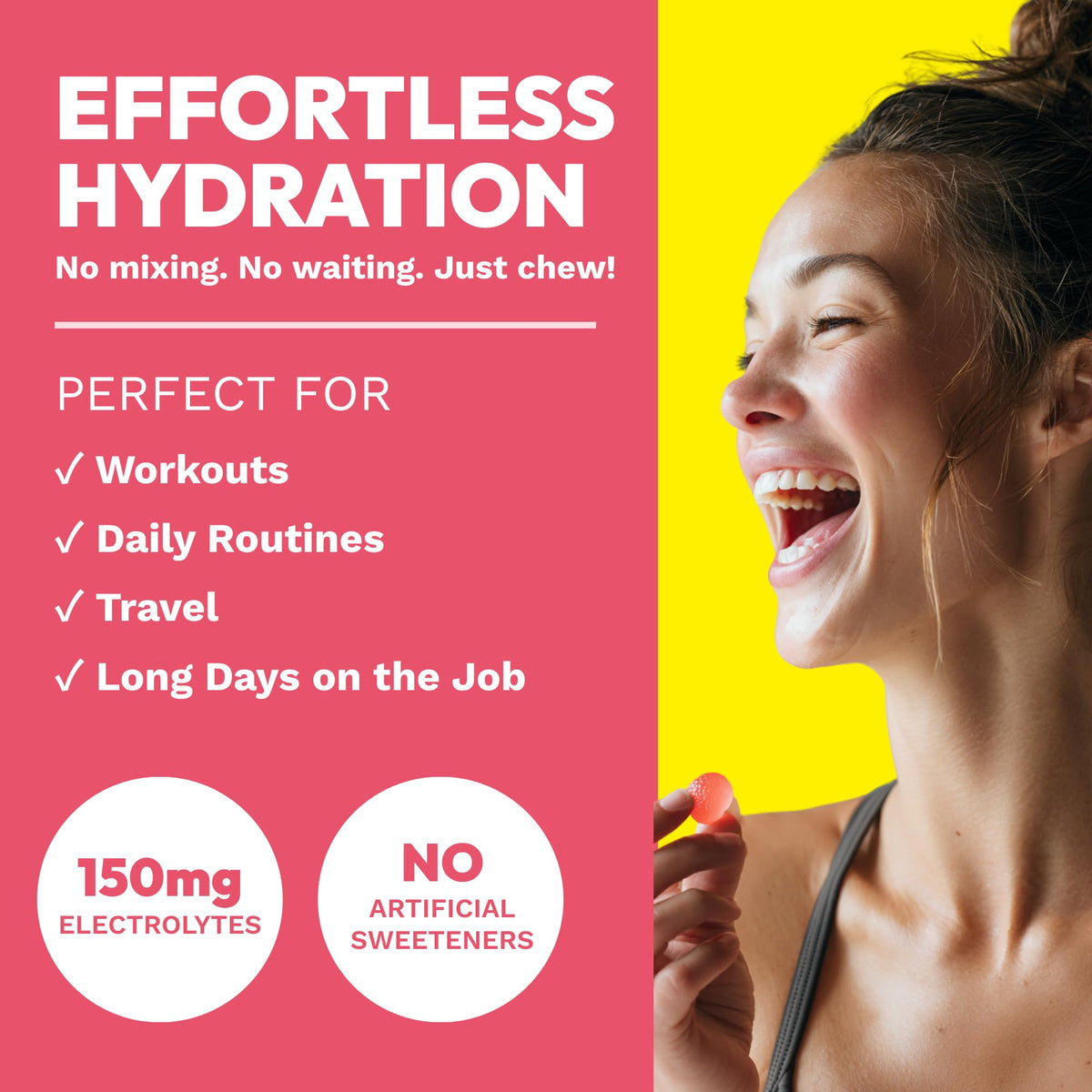 SaltStick Electrolyte Gummies Tasty Quick Electrolytes for - SaltStick Official Imagery - 3