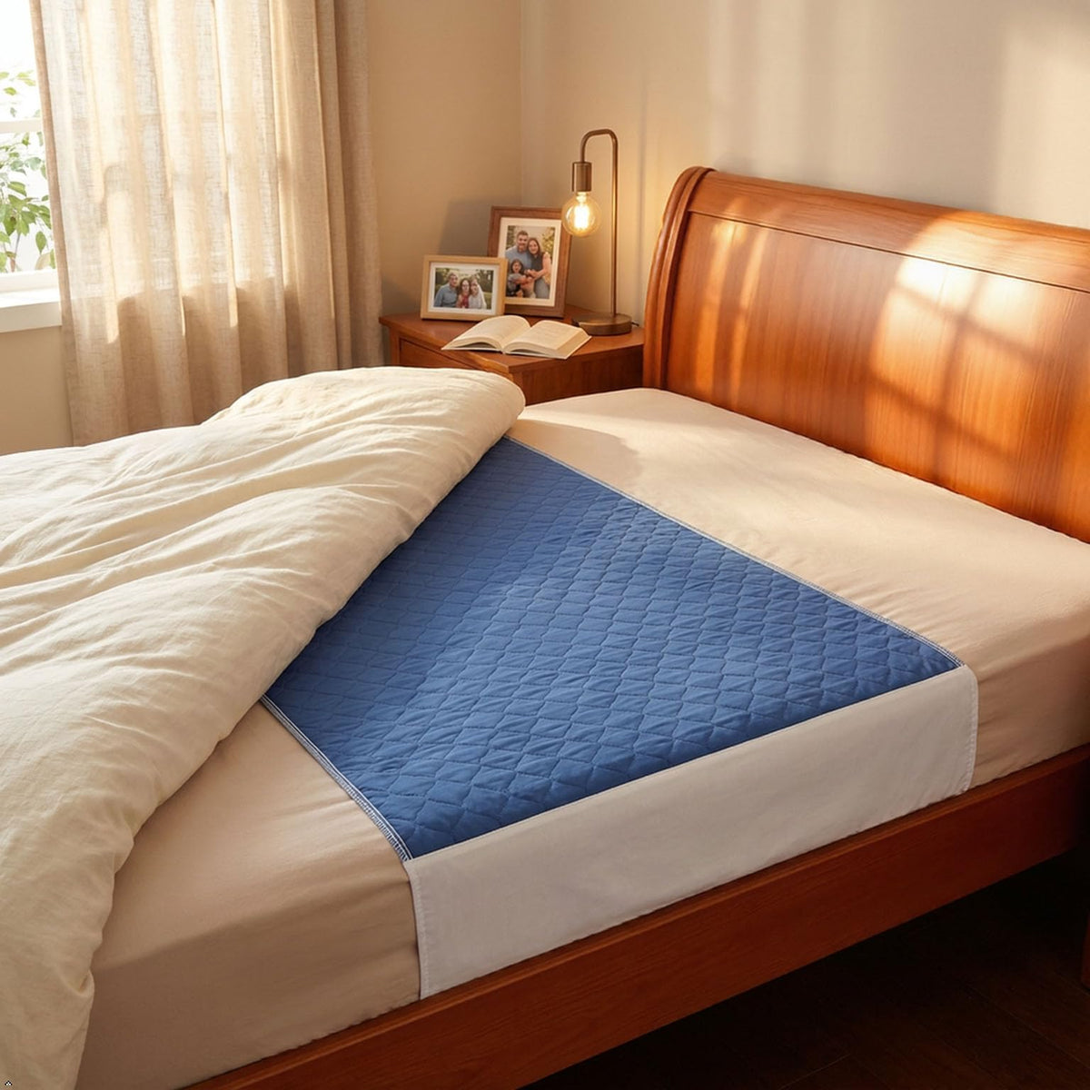 Incontinence Bed Pads 34 x60 for Queen Beds Washable - careboree Official Imagery - 7