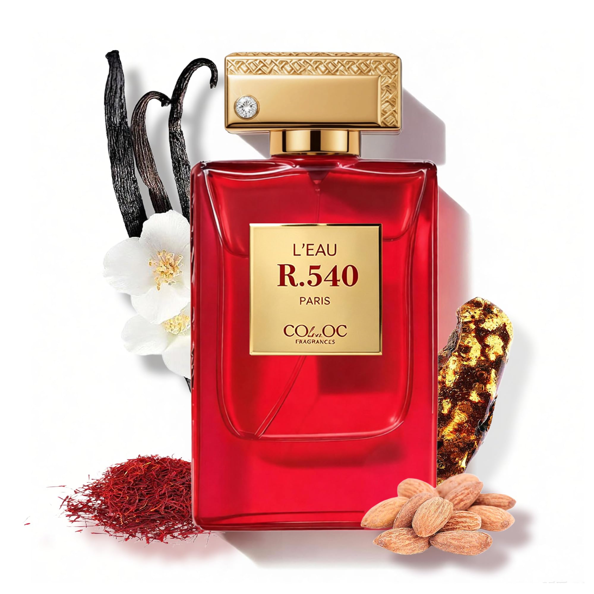 L'EAU R540 Extrait De Parfum Unisex - Inspired by M.F.K Baccarat - Product Imagery