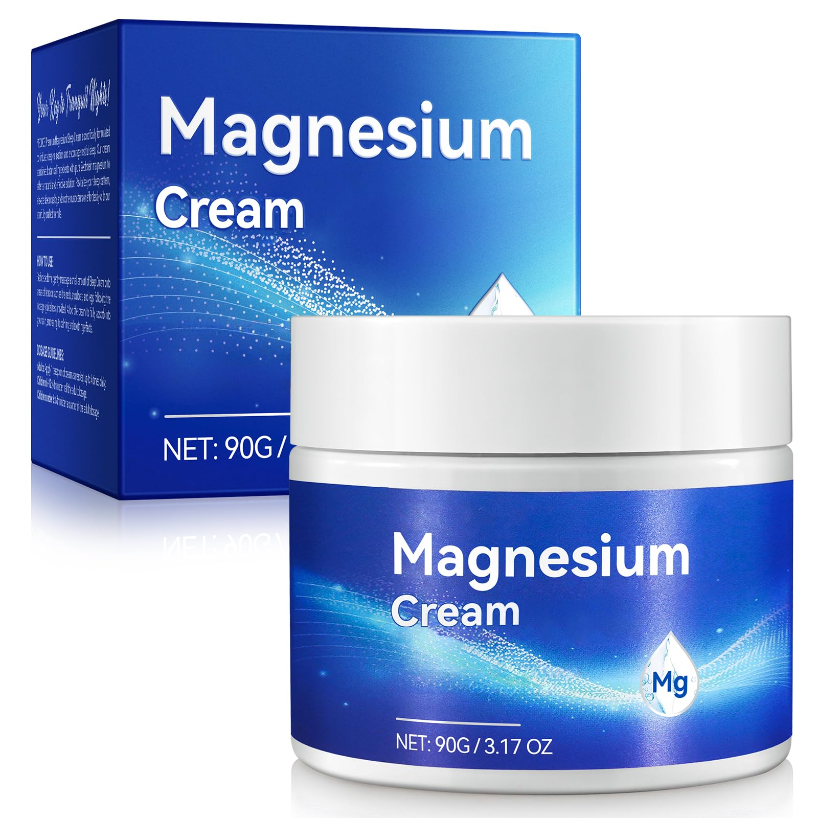 FUKEVY Magnesium Body Cream 3.17 oz – Fast-Absorbing Relief